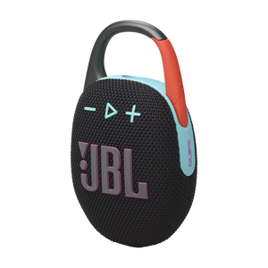 JBL Clip 5 - Black and Orange - Ultra-portable waterproof speaker - Detailshot 1